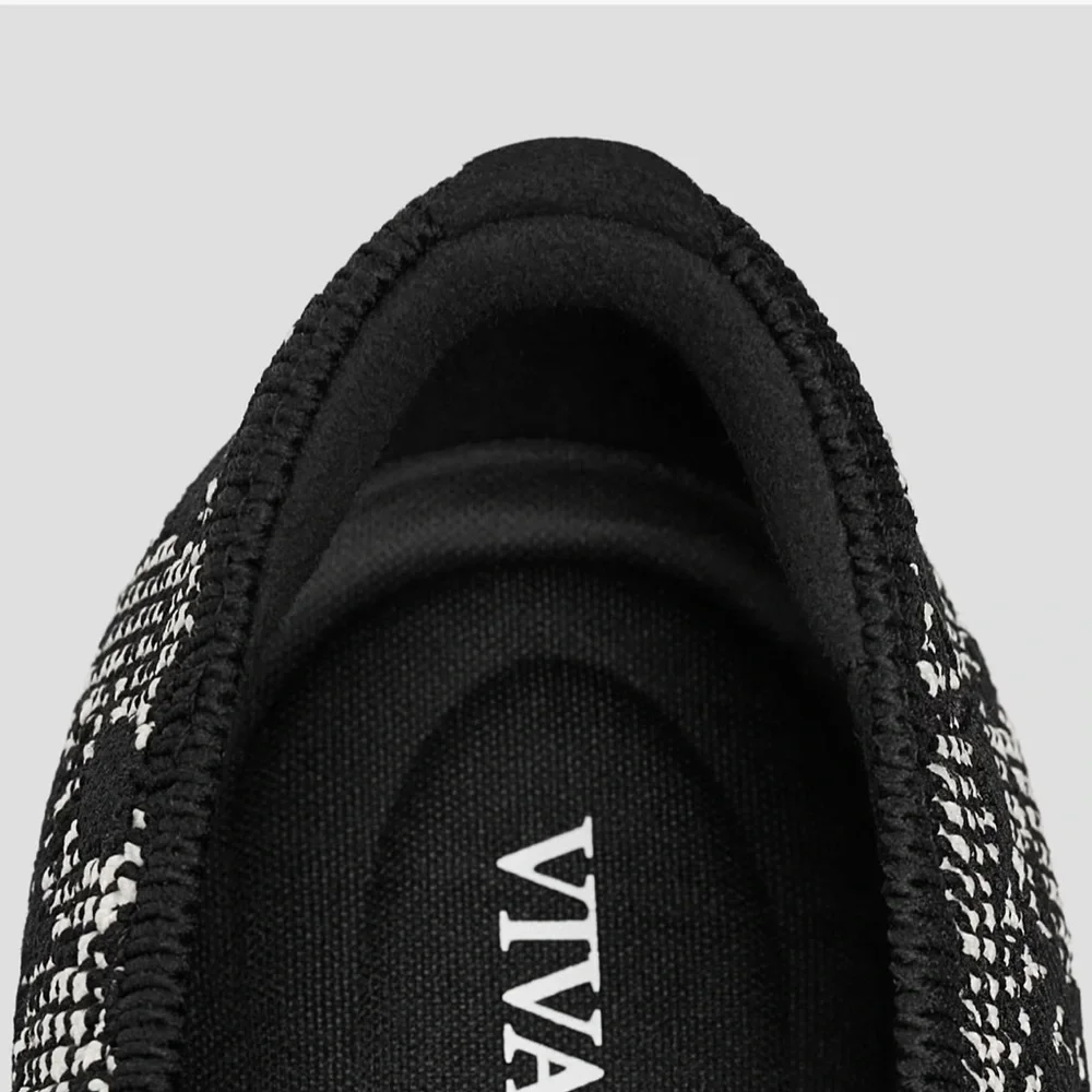 VIVAIA Mary Jane Tamia Almond Toe Black Lace - Picture 8 of 13